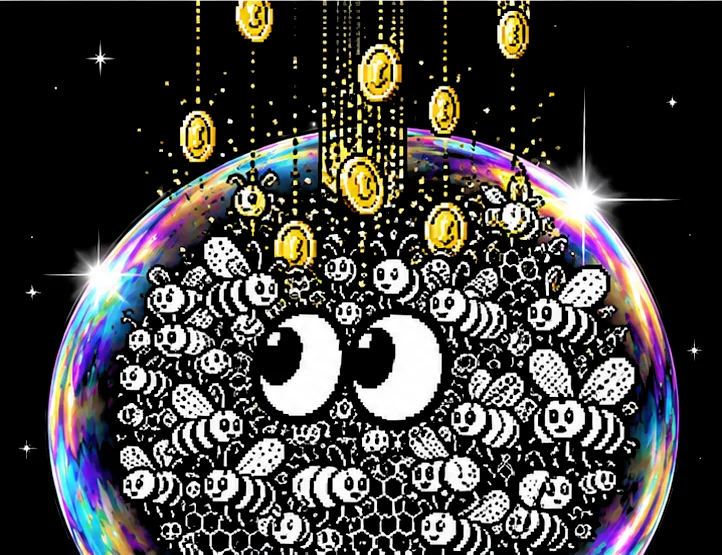 coins falling into the hive and not coming back